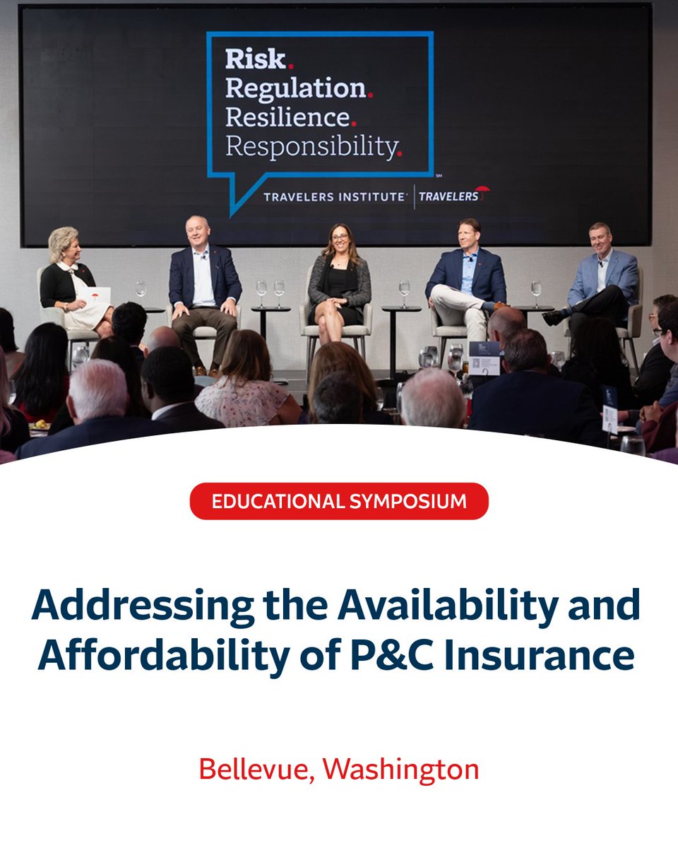 TeamAPCIA's tweet photo. We're proud to partner with the #TravelersInstitute at the upcoming Risk. Regulation. Resilience. Responsibility. symposium in Bellevue, WA on October 21. Register online: https://t.co/2AEiMvVPGp. https://t.co/BnDX2VbkXl