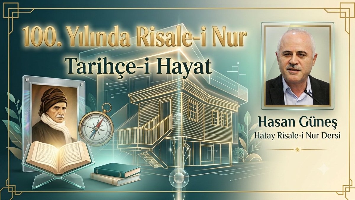 senolberk's tweet photo. 💯.Yılında Risale-i Nur - Tarihçe-i Hayat

Hasan Güneş | Hatay Risale-i Nur Dersi - Her salı 21:00 Canlı Yayın @hasan_gunes111
🍀 
Hür Asya https://t.co/A1ZLi5IZuz
HÜR ASYA HABER https://t.co/8ecGoYvcmN https://t.co/aUBAb7yiAi