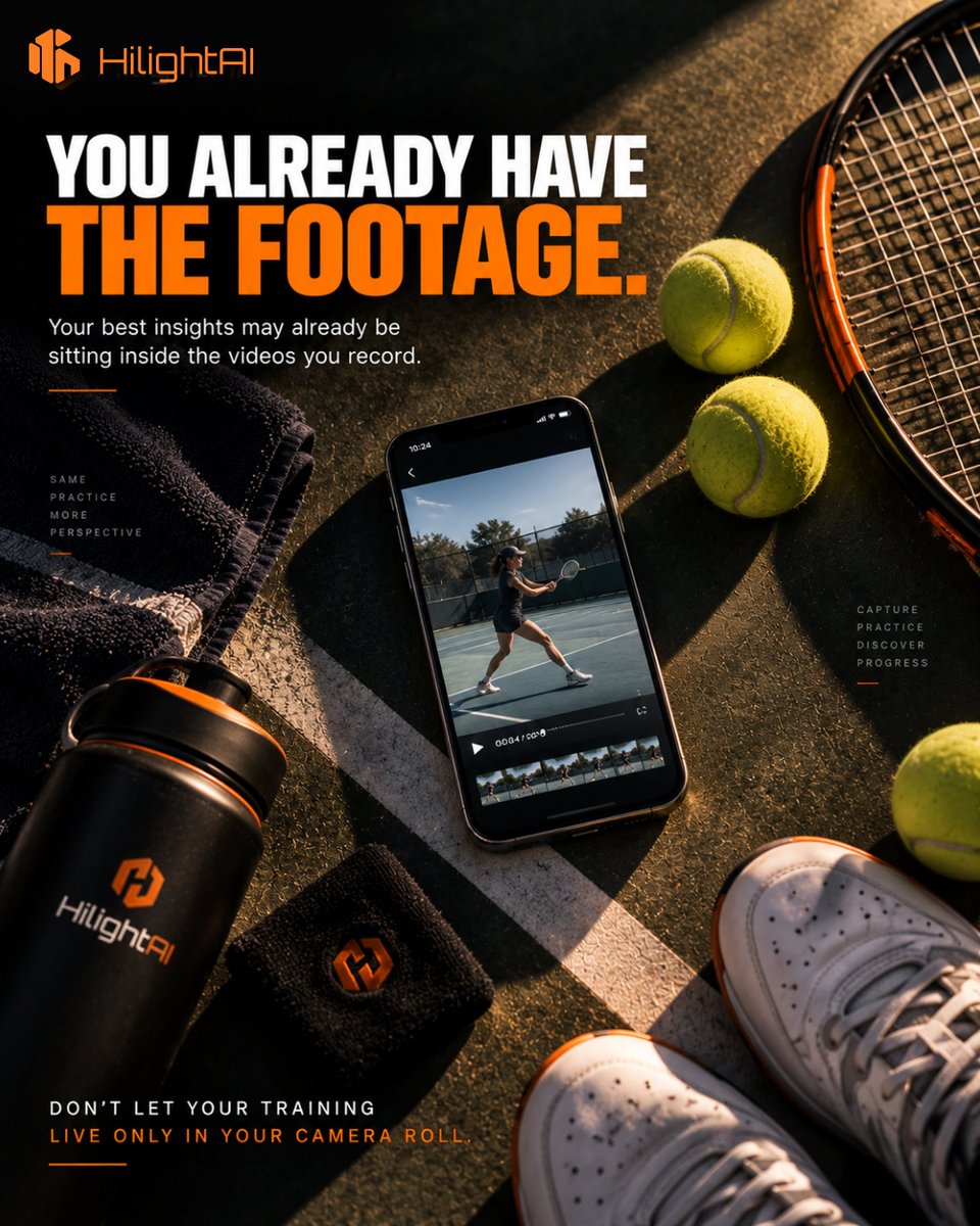HiLight_AI's tweet photo. What If Your Game Could Answer Back? 🎾🤖
 
👉 Turn every training session into measurable progress. Start your journey with HiLightAI today!

#HiLightAI #SportsAI #TennisAI #TennisAnalysis #SportsVideoAnalysis #AIAnalysis #PerformanceAnalysis #AthleteDevelopment #TennisPlayer https://t.co/yVH7Sfktzp