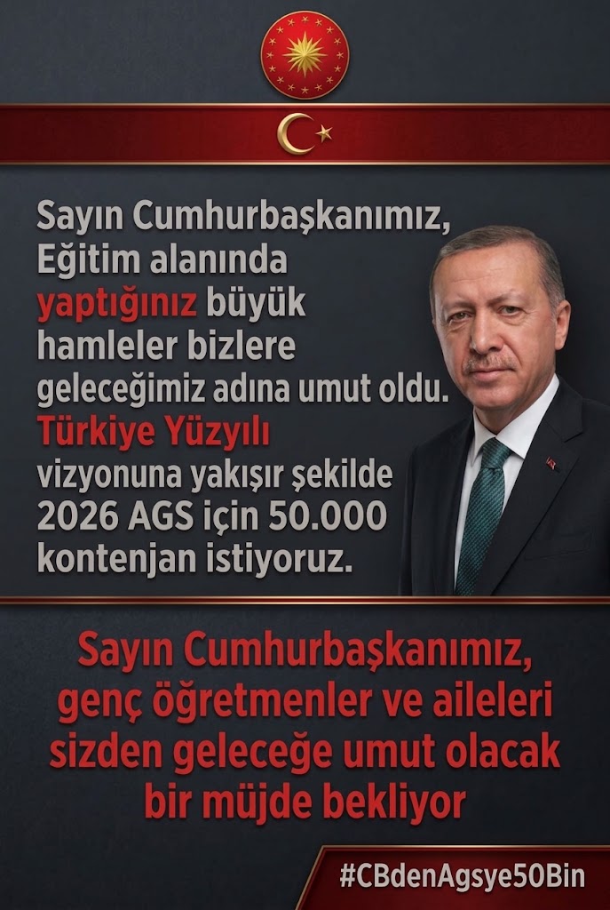 onur1529's tweet photo. Yeni Türkiye'nin ufkunu açacak, maarif davamıza güçlü bir omuz verecek on binlerce azimli ve genç öğretmen heyecanla göreve hazırdır. #CBdenAgsye50Bin @RTErdogan @dbdevletbahceli @YusufTekin @oktay_saral @tcmeb @PrfDrFilizKilic @TalipGeylan06 @EgitimBirSen @turkegitimsen https://t.co/FUnYDPew3j