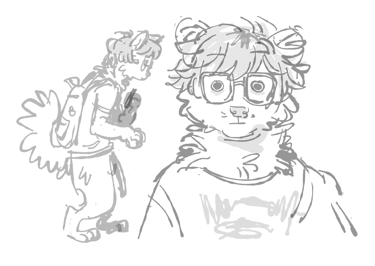 inkfleck's tweet photo. turning myself and @glue398 into furries https://t.co/XOFti01rBV