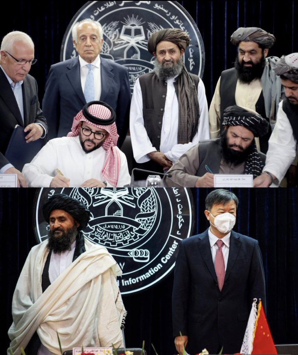 DrNajma8388's tweet photo. دا ملایان څومره عجیب سیاست لري. 
هیڅ ملک یې په رسمیت نه پیژني خو اړېکې ورسره پالي، ددوی تر کنترول لاندې ساحه کې پانګونه کوي، نړیوالې کمپنۍ ورته راروانې دي. 
زما باور دی که په رسمیت وپیژندل شول د مرحوم عبدالاحد تاریخ تکراروي ملا برادر به په مریخ کې له قران مجید سره انځورونه واخلي او د ځمکې مسلمانانو ته به یې را ولیږي.
او زمونږ بچیان به دیرش کاله پس د ملا برادر په قبر د ګلونو ګیډۍ کیښږدل د ځان لپاره ویاړ بولي.