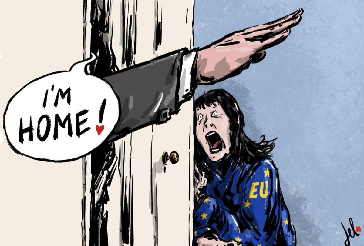 UnCaricaturista's tweet photo. Gran caricatura del caricaturista italiano Emanuele del Rosso: https://t.co/dtgxzSLFJy