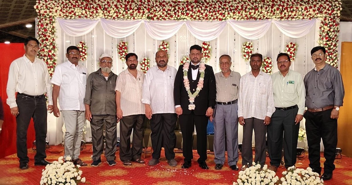 JamalSharef_Adv's tweet photo. Md Afzal bhai Son Mujahid Valima at  Vaishnavi Garden Jangaon ..
Md Jamal Shareef Advocate, Md Ankushavali bhai,  Md Meeraj ur Rahman bhai, Md kaleem bhai  Md Noruddin, Md Zaki, Md Afsar, Md Javeed,  attended.. https://t.co/EKqYH6WLkj