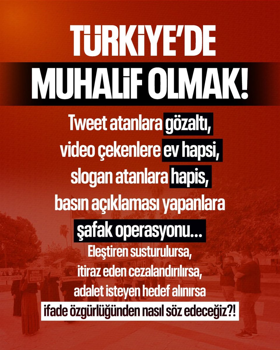 izzetdas's tweet photo. Özgür(!) ülkemden özgürlük(!) manzaraları!!!
HükümlüDeğil Tutuklu
SuçluyuDeğil HaklıyıOvme https://t.co/8xluLTRkJx