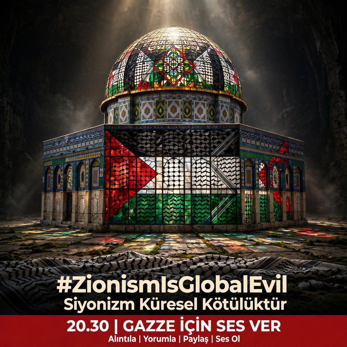 Ferdi_Karabasan's tweet photo. Ben Müslümanım ve Kudüs diye bir davam var.

🚨 GAZZEYİ KAYBEDİYORUZ! 
🏷️ #ZionismIsGlobalEvil 
Siyonizm Küresel Kötülüktür https://t.co/1pRzZjhz9P