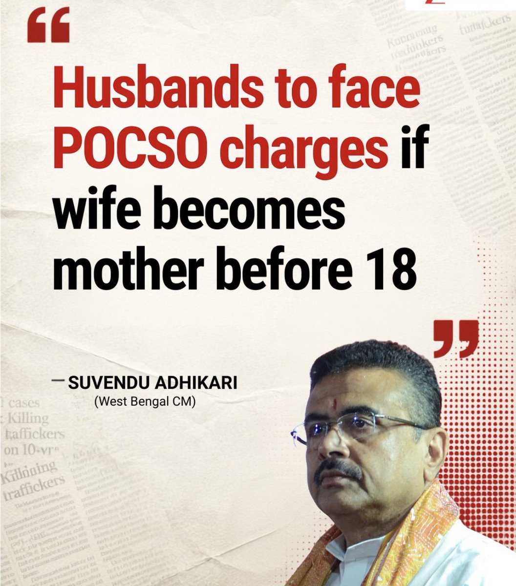 SamSiff's tweet photo. I pity the men who voted for this idiot politician.

If a mother is becoming one before the age of 18, that means she was a child bride.

So why aren’t her parents being prosecuted?

Child marriage is a crime, right?

Then what exactly is this politician trying to promote — marrying girls off before 18 and then rewarding their families?

What kind of message is this?
#ChildMarriage #Accountability