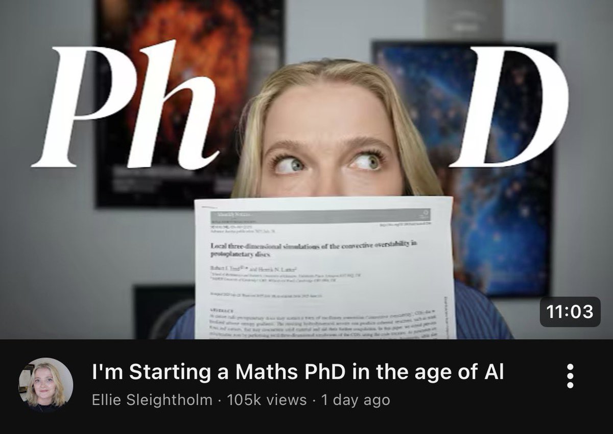 elsleightholm's tweet photo. a great time to be starting a PhD in maths lmao 

https://t.co/PQiZg50rQ3 https://t.co/VmDfHciuBo