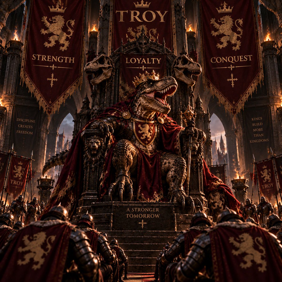 troyTTTtroy's tweet photo. $TTT is still early and that’s exactly what makes this interesting. 🦖👑

The community is starting to come together, the Troy narrative is strong, and there’s plenty of room to build something real before launch.

No need to force the hype. Just keep building, keep growing the army, and let the community speak for itself. ⚔️🔥

🔗 https://t.co/beHQtK7a1l