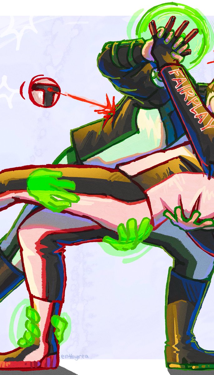 enthyrea's tweet photo. my favorite toxic coworker yaoi that i miss dearly #terrificgreen https://t.co/9EgkJMGMK0
