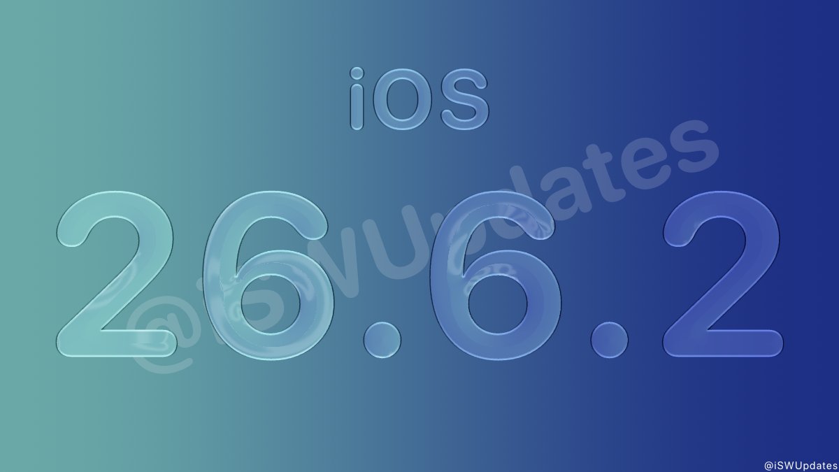 iSWUpdates's tweet photo. iOS 26.6.2 (23G90) has been released. #iOS2662 https://t.co/L2rSoXq76R