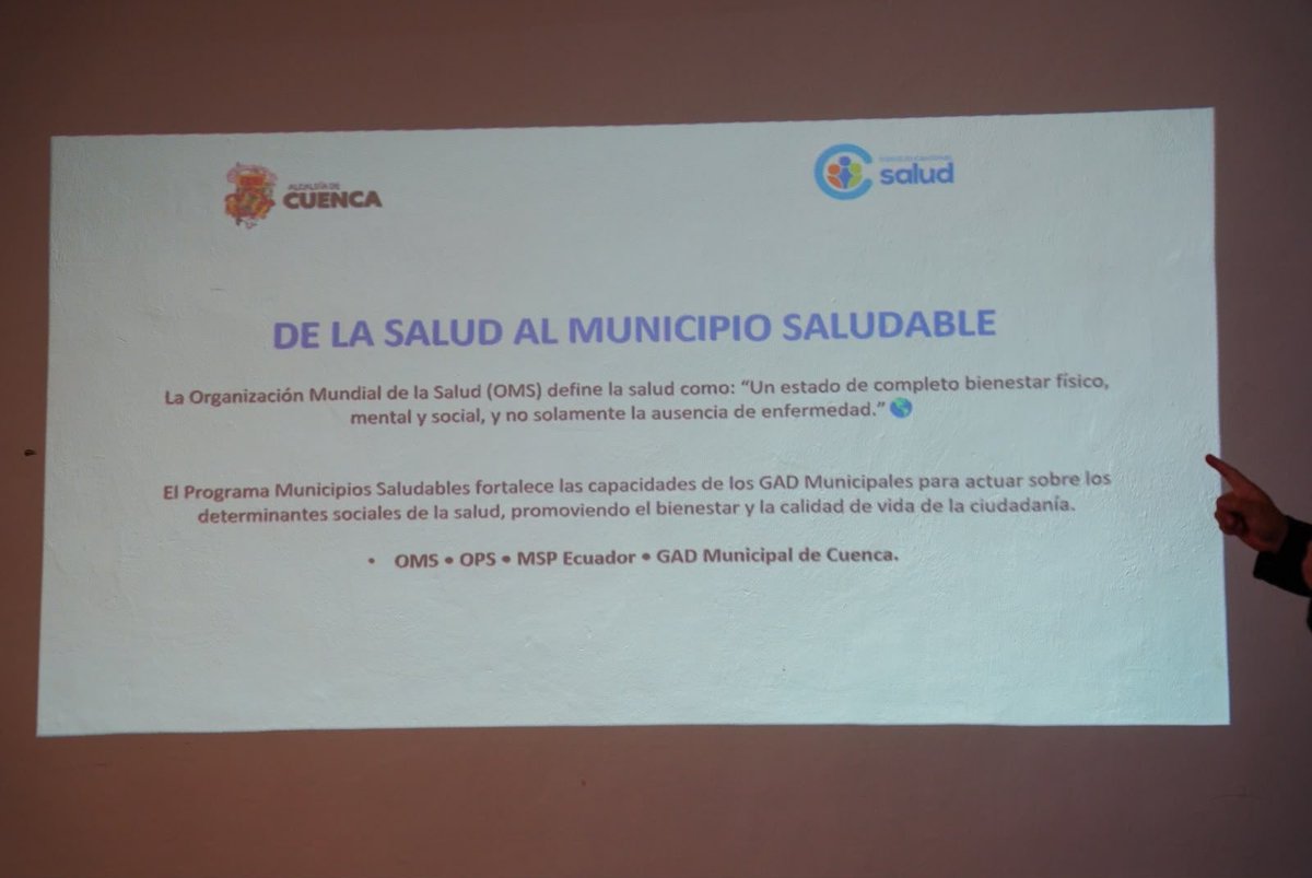 ConsejoSalud_'s tweet photo. ¡Cuenca construye una ciudad más saludable!

Iniciamos los Talleres de Construcción Participativa de la Ordenanza de Municipio Saludable, un espacio para sumar voces, experiencias y propuestas en favor del bienestar de nuestra ciudad.

#CuencaSaludable #MunicipiosSaludables https://t.co/V99FjGdejm