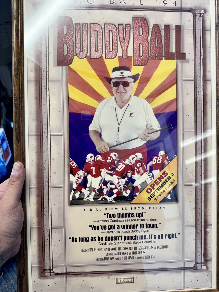 Espo's tweet photo. This might be the single greatest piece of Arizona sports memorabilia I’ve ever acquired. https://t.co/A069qArFc4