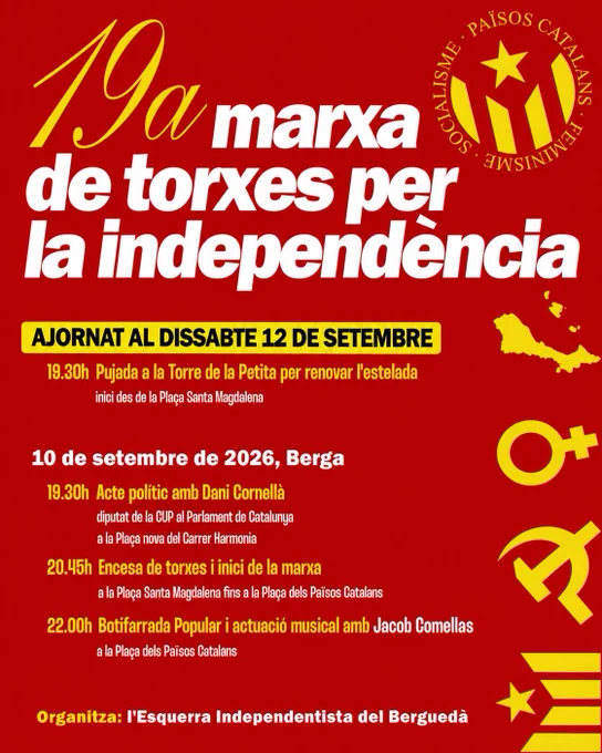 Image from CUP Berga ✊ (@CUPBerga)