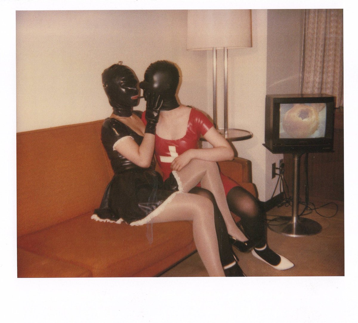 objectfetishist's tweet photo. My scans from “Rubber,” by Issei Suda, 2012. Covering photos from between 1993 and 1996. https://t.co/wq1T4dCYwc