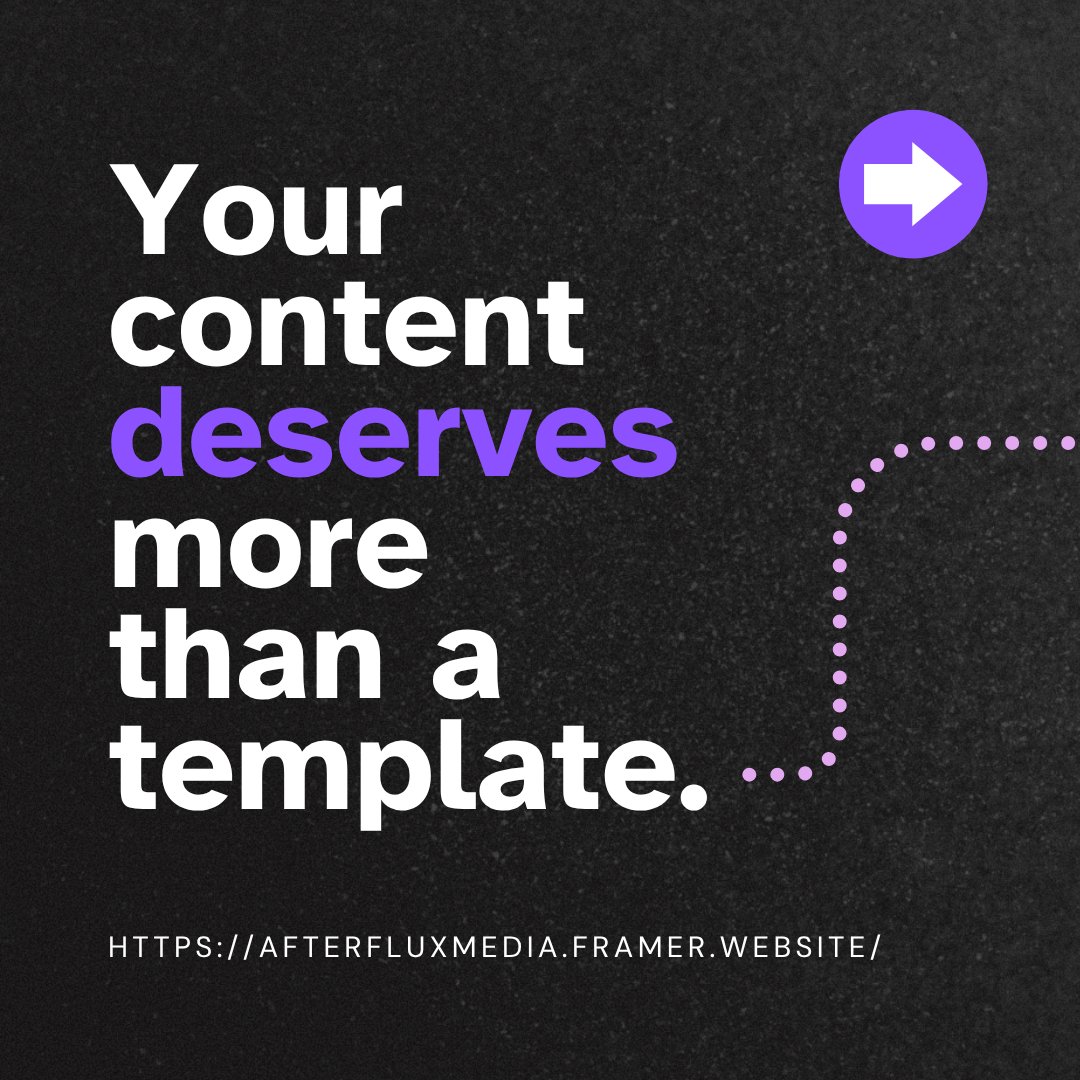 AfterfluxMedia's tweet photo. Afterfluxmedia, we bring premium design sense to every frame — and we edit any type of short-form content, from reels to ads to brand stories. 

Swipe through to see how we think ➡️

  📩 DM us to elevate your content game. 

#ContentEditing #ShortFormContent #VideoEditing https://t.co/KN7d71NmTX