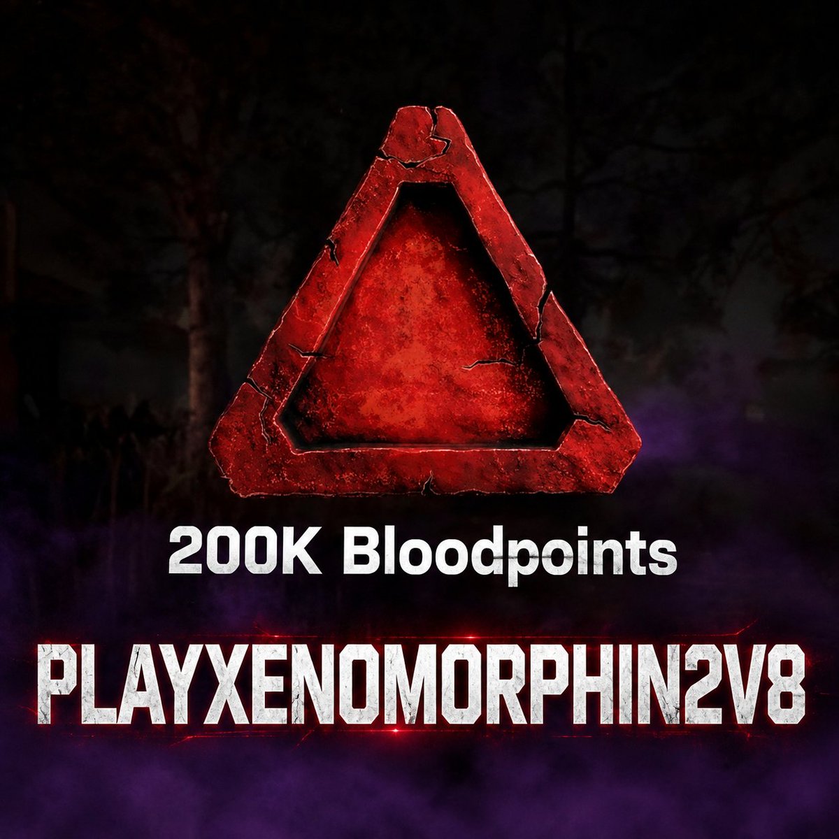 DbdNewsReal's tweet photo. Enter code 'PLAYXENOMORPHIN2V8'  to redeem 200k BP. https://t.co/WVzZPAjXTV