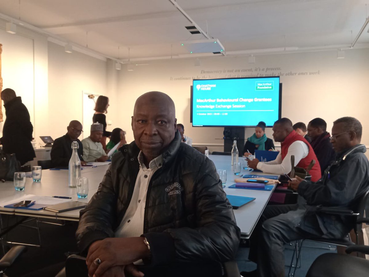 Movingimage_ng's tweet photo. The Managing Director of Moving Image Limited, Abdulkareem Mohammed, attended a workshop in London organized by the MacArthur Foundation. https://t.co/Ml1GrGzrtf