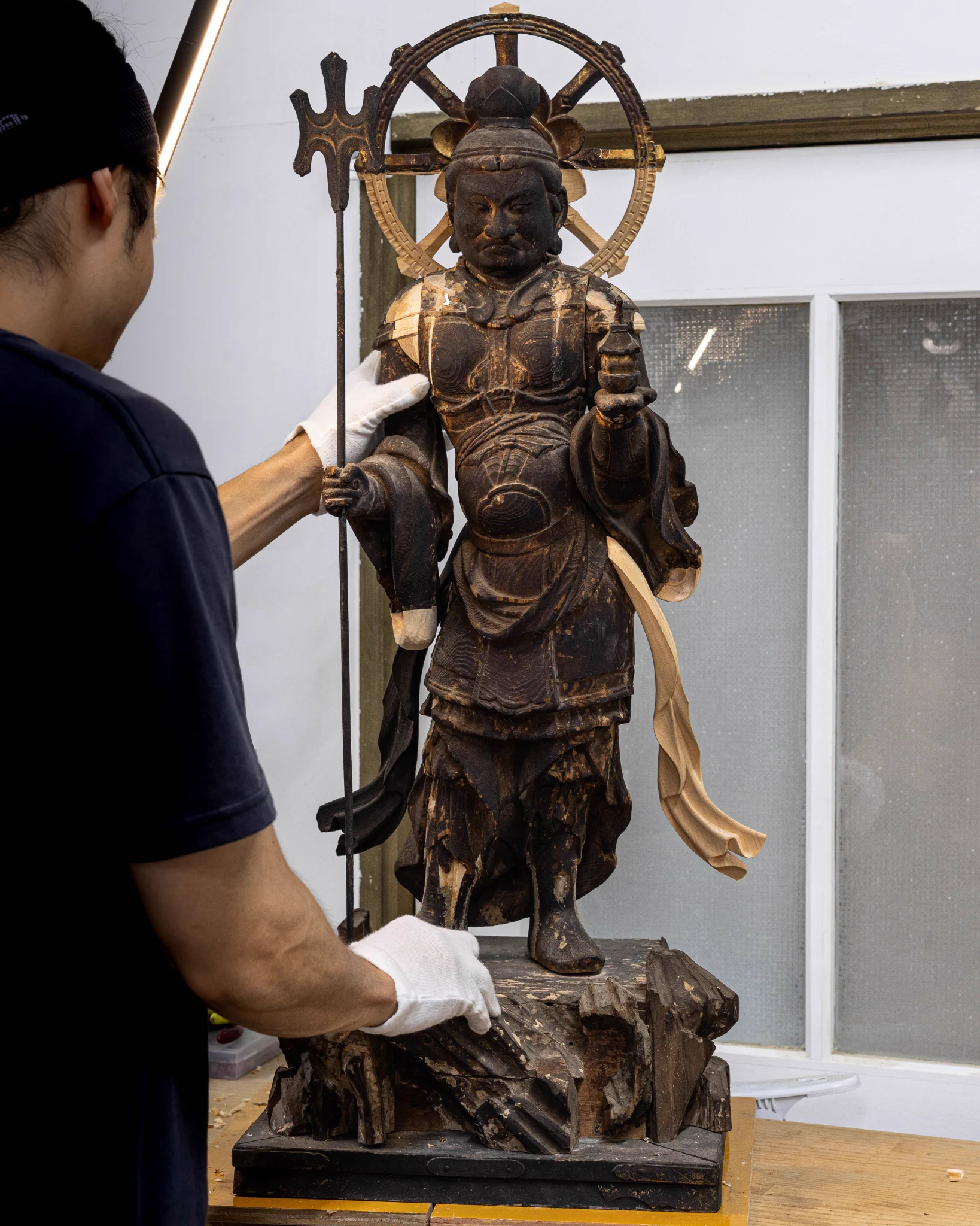 京仏師 宮本我休 a X: 