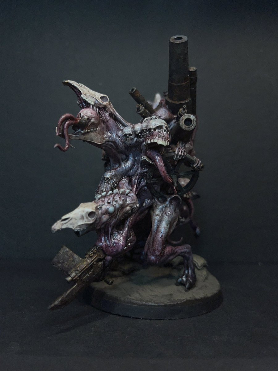 greywaterminis's tweet photo. The Horror of Saint-Ecorche is complete! #CreatureCrusade #Amalgam #TrenchCrusade https://t.co/Ir5C75NAH8