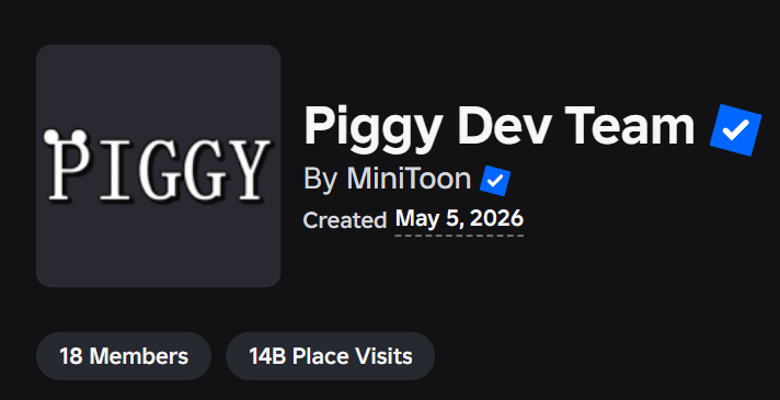 Piggy_News's tweet photo. ⚠️PIGGY DEV TEAM⚠️
Over the past few weeks, new members of the Piggy Dev Team group on Roblox have been spotted by the Piggy Community. Currently, the group is at 18 members.

What do you think this could mean? 🤔 https://t.co/E2eIdbX3CE