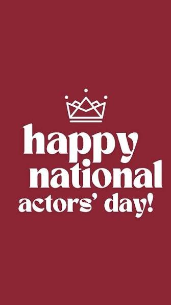 950ClubPodcast's tweet photo. Happy National Actors Day to all of the incredible and talented people that bring the stories, characters, and moments we love to life! And a very special thank you to all of the talented actors that shared their time with us on our platform. We love &amp; appreciate all that you do! https://t.co/IwSVnCuulv