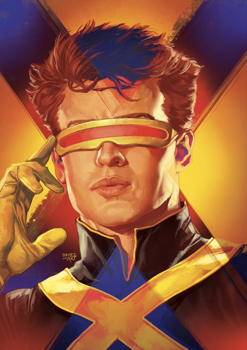 Mandevil23's tweet photo. the big 3 of mcu x-men https://t.co/GB0vkHW4qo