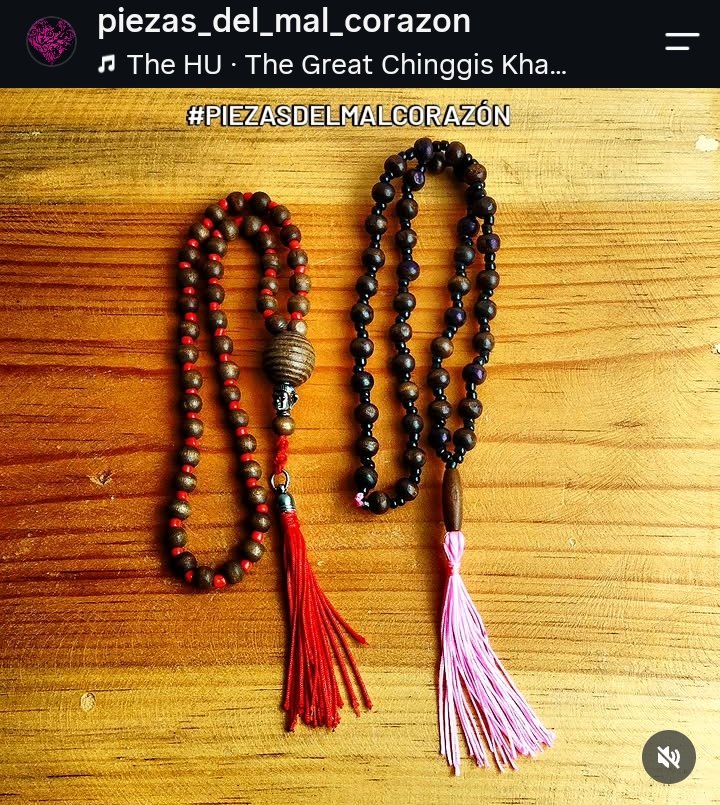 ElMalCorazon's tweet photo. #rosarios de 45 cuentas para #códigossagrados #códigosmetakinéticos #maderanatural hechos a pedido. 

#PiezasDelMalCorazón💜🕉️📿 https://t.co/BBqpf5CdH6