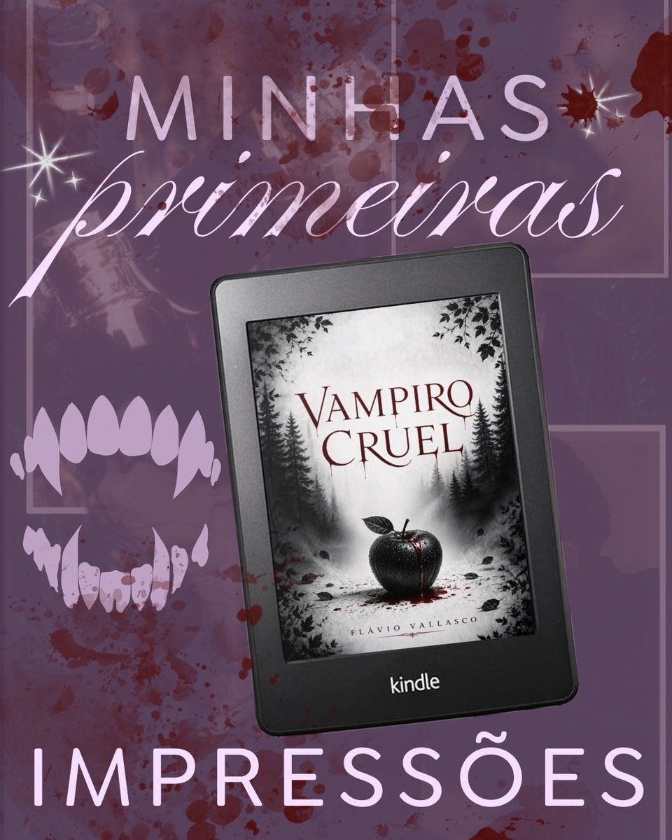 Margotb_booksta's tweet photo. Oi oi, pessoal! Como estão? Vamos às minhas primeiras impressões do livro Vampiro Cruel? 💜📖

Que começo foi esse? Já fiquei completamente presa nessa história. A cidade respira mistério, a volta da Alexia é cheia de acontecimentos e aquele encontro no atalho me deixou em choq https://t.co/nRWpYcWknw