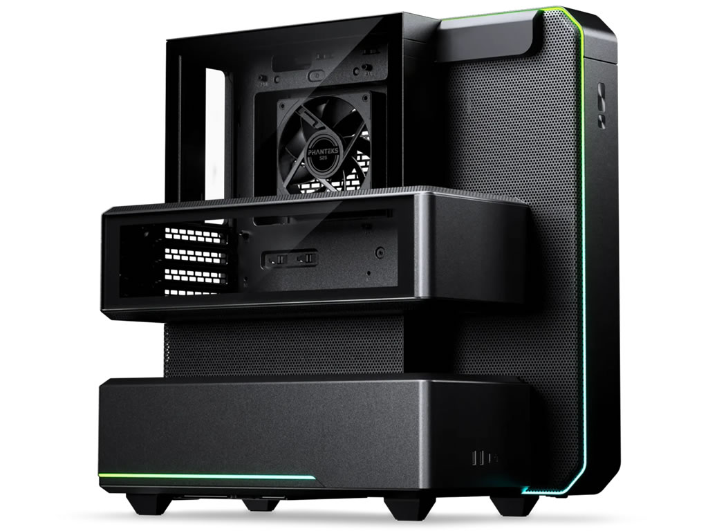 hermita_akiba's tweet photo. 熱源を分離して冷却する新設計、Phanteks「EX5」シリーズ正式発表

➡️COMPUTEX 2026で披露された新型PCケース、AIO搭載モデルなど3機種を展開
https://t.co/oNmleeoqzz https://t.co/DKVz2Jd0bF