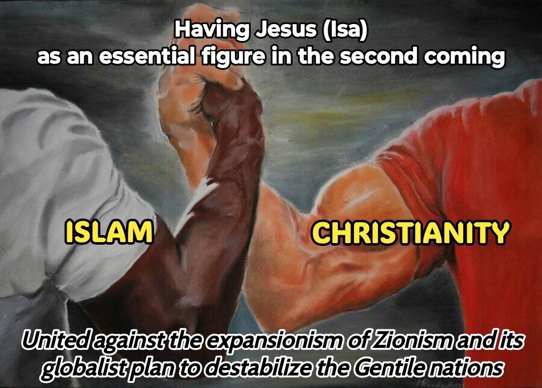 VangPolz1's tweet photo. @irlandarra2019 Islam - Christianity https://t.co/ZADj5818mh