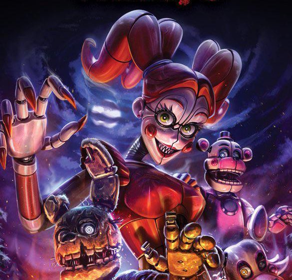 thevannybro's tweet photo. eleanor is not just “skinny” baby. she is the agony of elizabeths death, taking the form of a SKELETON-LIKE circus baby. same way the yellow thing is the agony of the mci taking the form of a MONSTER-LIKE spring bonnie https://t.co/gARJBR3ytd