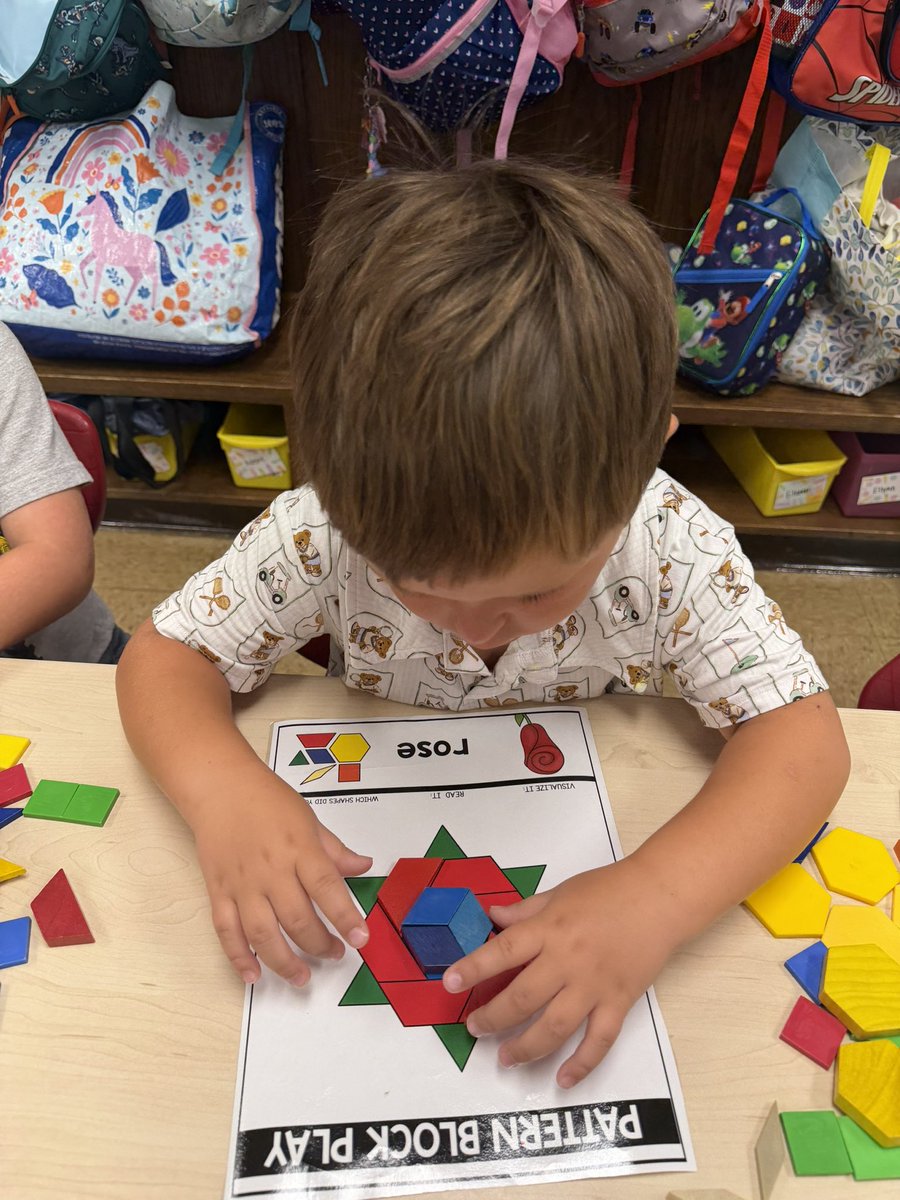 CPGophersPreK's tweet photo. This morning we used pattern blocks!! 🔵▪️🔸🔺 https://t.co/OllMLqjZBv
