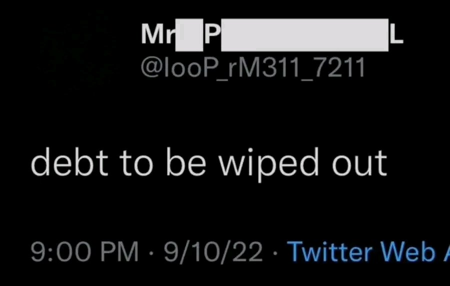 SteveBannon1776's tweet photo. Wow!!  👀💥
Mr Pool 
debt to be wiped out 
9/10
9/11  
"US DEBT goner  September eleven"
It's choosing Stellar! ✨️ https://t.co/GV9WuPM2Qk