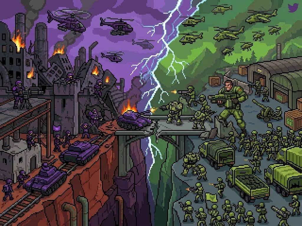 warfare_trench's tweet photo. $VLAD still dominating $TOLY 

Close to no SOLdiers left🚑 https://t.co/pHKmb8A73w