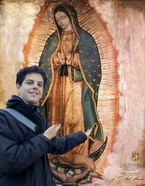 UcheMaryOkoli's tweet photo. When asked, St. Carlo Acutis said:
“The Virgin Mary is the only Woman in my life.” 🌹

Happy Birthday to the Queen of Heaven, the Woman whose humble “fiat” gave us our Saviour. ❤️

She never keeps us focused on Herself.

She always points us to Her Son.
“Do whatever He tells you.” ❤️

Happy Birthday, Blessed Mother.

Pray for us! 🌹🙏