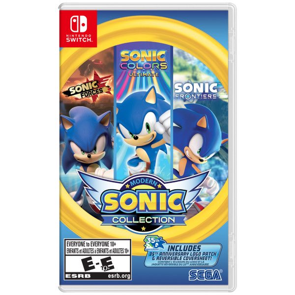sonicstadium's tweet photo. NEWS: Box art for the Classic Sonic Collection and the Modern Sonic Collection are now out via @PNPGames.

The games have a listed release date of October 20. #SonicNews https://t.co/l1wgpv2xCH