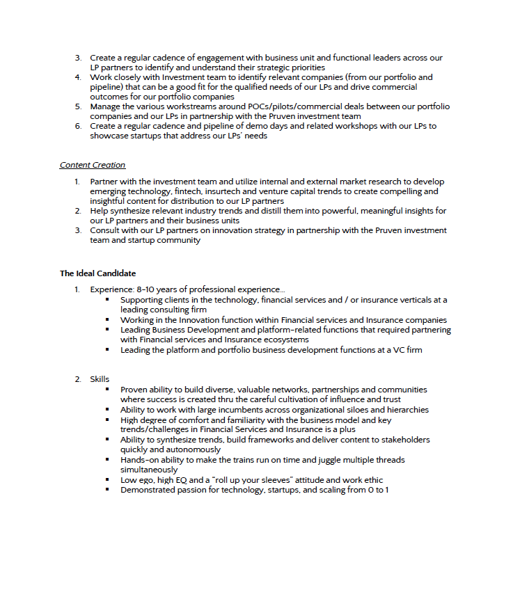 ramneekgupta's tweet photo. Hi Everyone, We are #hiring a Partner, Head of Platform at @pruvencapital and would love to hear from you IF you:

- Are/have been a Partner/Associate Partner at a leading consulting firm like @McKinsey, @BainandCompany, @BCG 
- Are based in the #bayarea
- Spike on "Operating by Influence" rather than control

If you are looking to create impact, at the forefront of innovation in the startup ecosystem, by helping the founders engage and win with, leading incumbents in the Fin services, Insurance ecosystem, please DM us...