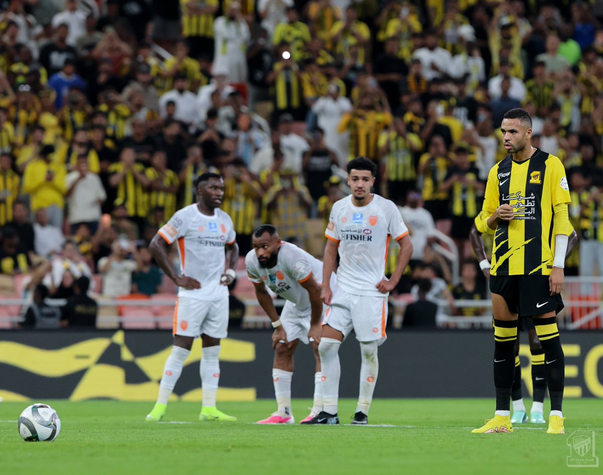 ittihad_en's tweet photo. Story behind the 2nd goal ⚽️💪
#Alittihad_Alfayha https://t.co/NGZB2ybTVh