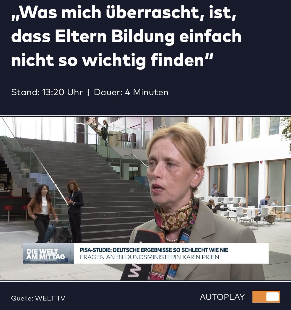 UlrichSchneider's tweet photo. Da geht immer noch was. Nach Armenbashing, Renterbashing und Arbeitnehmerbeschimpfungen jetzt auch endlich Elternbashing  - vor zwei Landtagswahlen … Die @CDU hat es einfach drauf 😂 #Pisa https://t.co/4holsZ21uu
