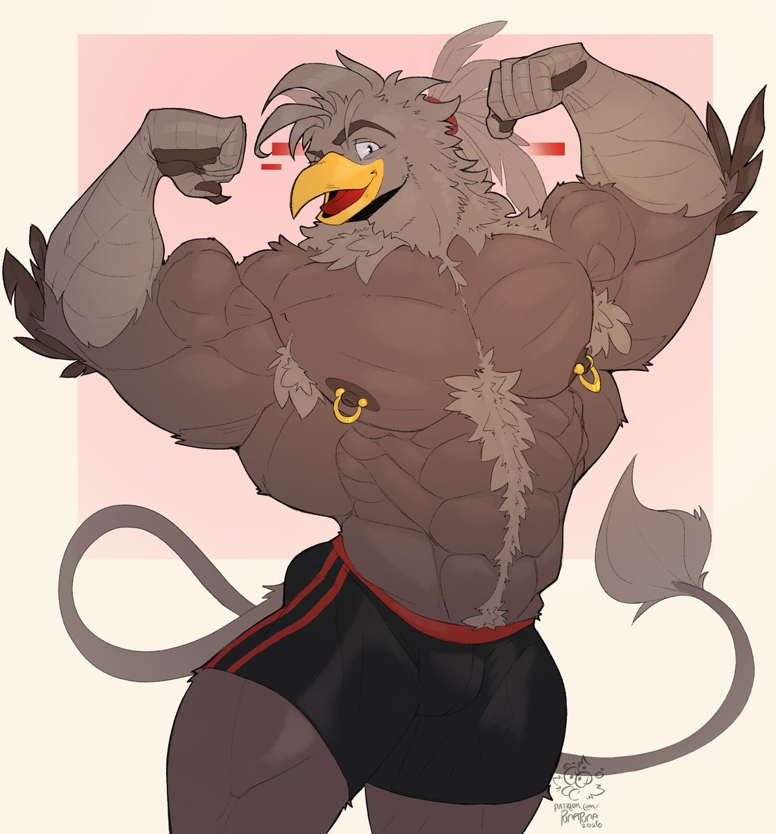 punapunaartums's tweet photo. Komm for mrbitey on blusky!

Big, buff birb knows how to flex for #biceptember!! 💪🐦
Enjoy! https://t.co/7sAQdlax2O