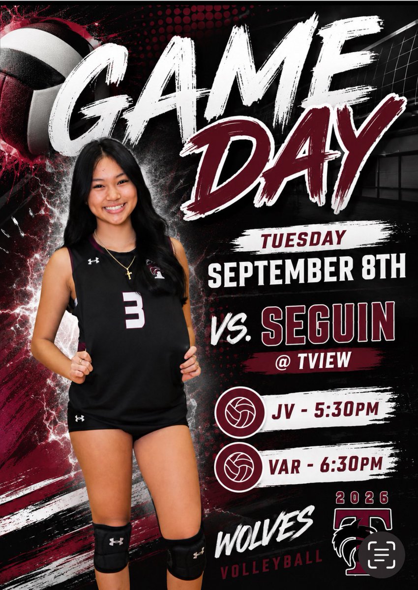 THSWolfPackVB's tweet photo. It’s a Tuesday Night MATCH up! Let’s Goooo! 
#hearthehowl https://t.co/uvhKS7G2P6