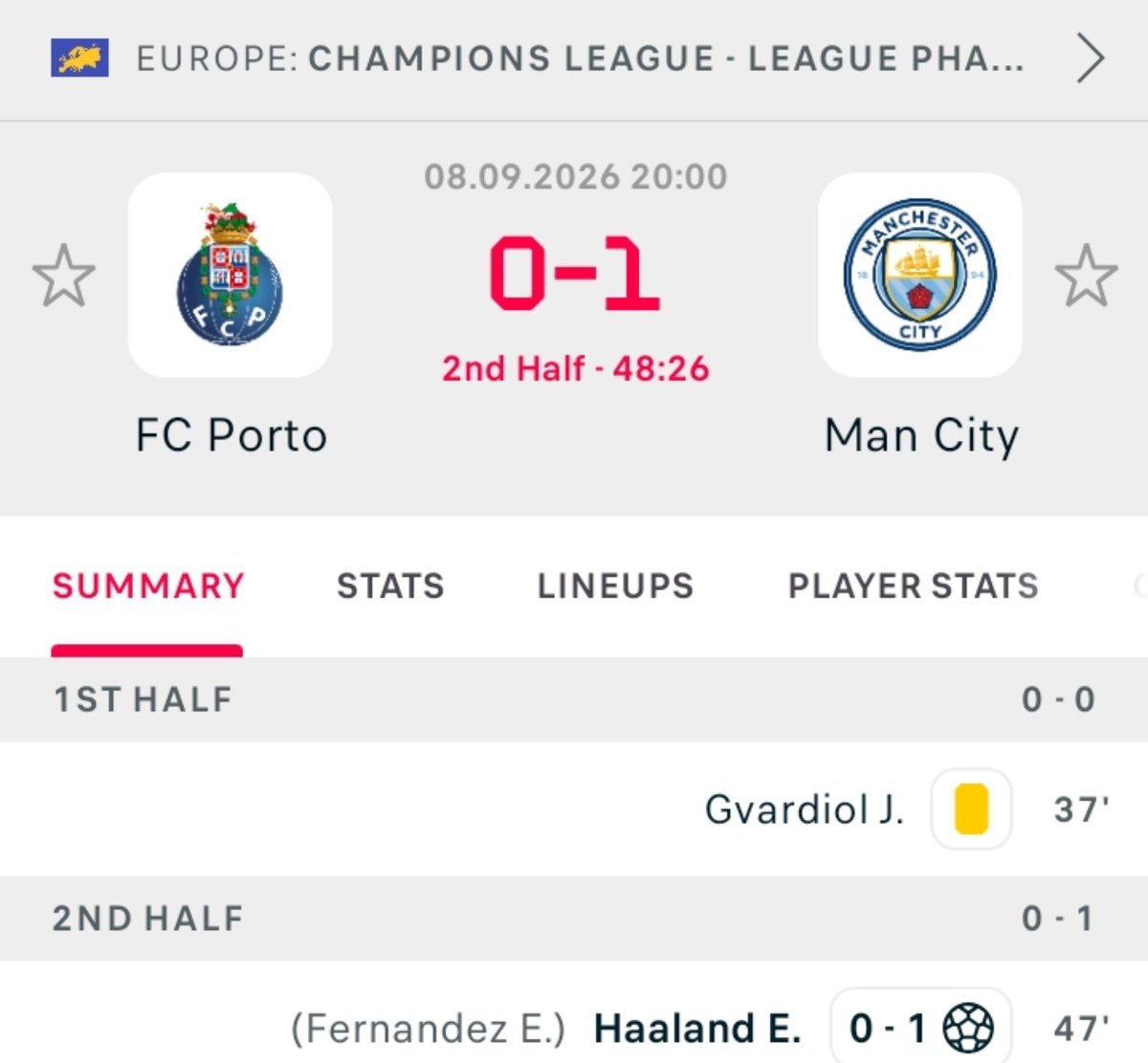Yemiluiz05's tweet photo. The Scandinavian giant opens the score the biggest team in Manchester. 

#PORMAN https://t.co/ac9E84l522