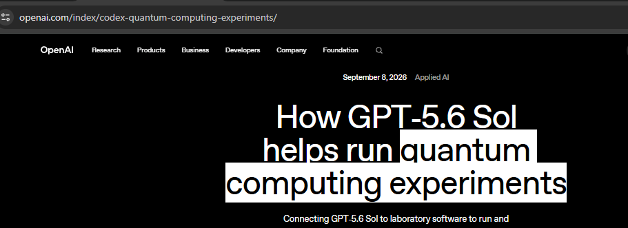 yeagrxbt's tweet photo. OPENAI JUST SHOWED THEIR QUANTUM COMPUTER??
https://t.co/KxPFcZvZNo https://t.co/7djuAED0yt