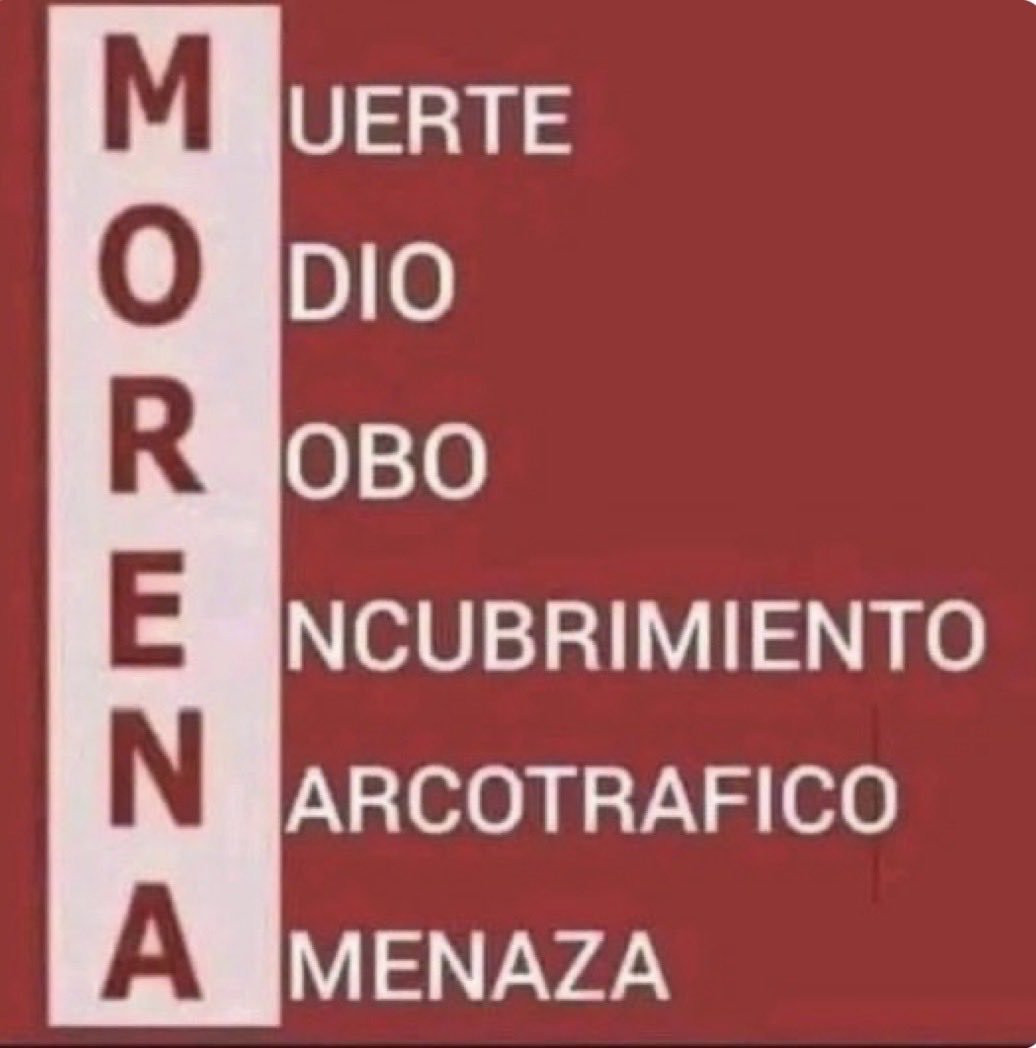 DavidivaDRG's tweet photo. @SNietoCastillo @Claudiashein PENDEJO DE CAGADA, NO SOLO ESTAS FALTANDO A LA LEY CON TU CAMPAÑA ADELANTADA, ESTA VIENE ACOMPAÑADA DE MENTIRAS.
EL PAÍS ESTA MAL, EN VERDAD MAL TODO POR LA CULPA DEL NARCO @PartidoMorenaMx DE TU NARCO PRESIRVIENTA @Claudiashein DE GENTE COMO TÚ, PINCHES ESCORIAS DE MIERDA. https://t.co/JswJWlIu4Z