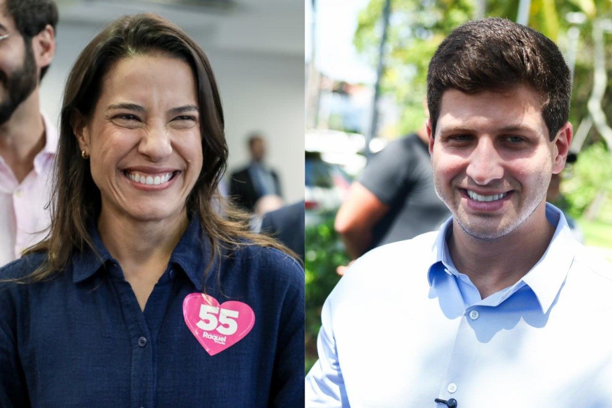 joulefenton's tweet photo. 📊Pesquisa Quaest para o Governo de Pernambuco (08/09):

🟣Raquel Lyra (PSD): 43%
🟡João Campos (PSB): 37% 
🔴Ivan Moraes (PSOL): 1%
⚫️Renan Hallais (Missão): 1%

Válidos:
🟣Raquel Lyra: 52,44%
🟡João Campos: 45,12%
🔴Ivan Moraes: 1,22%
⚫️Renan Hallais: 1,22%

*PE-00285/2026 https://t.co/sHSqs27rFC