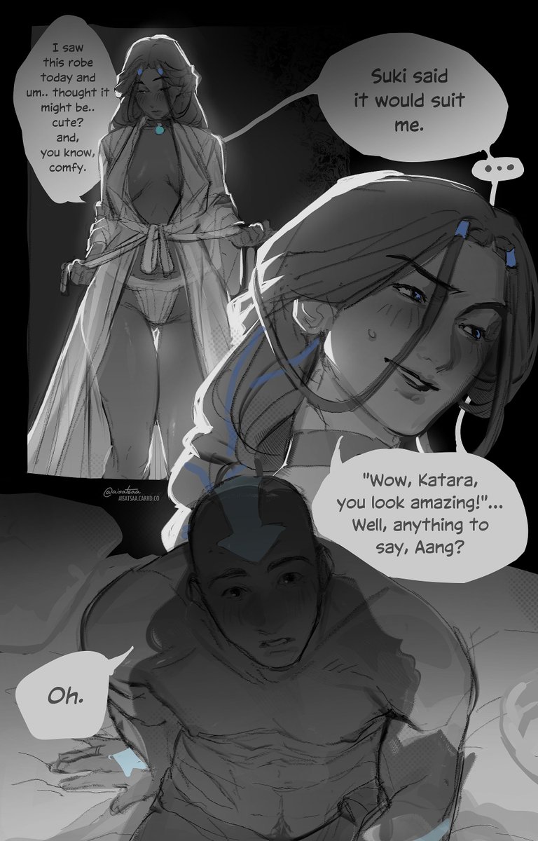 aisatsaa_'s tweet photo. uhhhhh just gonna repost this so everything is kept on one acc
kataang smut (1/2) https://t.co/ybE1b9YmI7