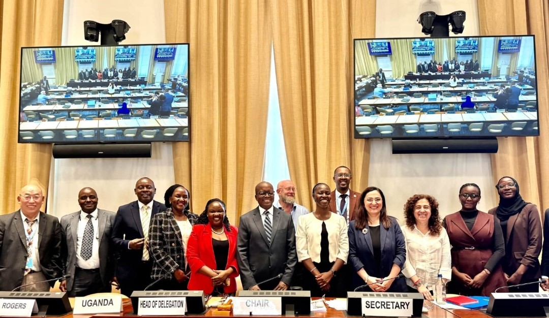 UNChildRights1's tweet photo. The #UNCRC held constructive dialogue with the distinguished delegation of the Republic of Uganda to review combined 3rd to 5th periodic report at the 101st CRC Session #childrensrights #childrensrights,
@SophieKiladze https://t.co/AXac4KpmPL