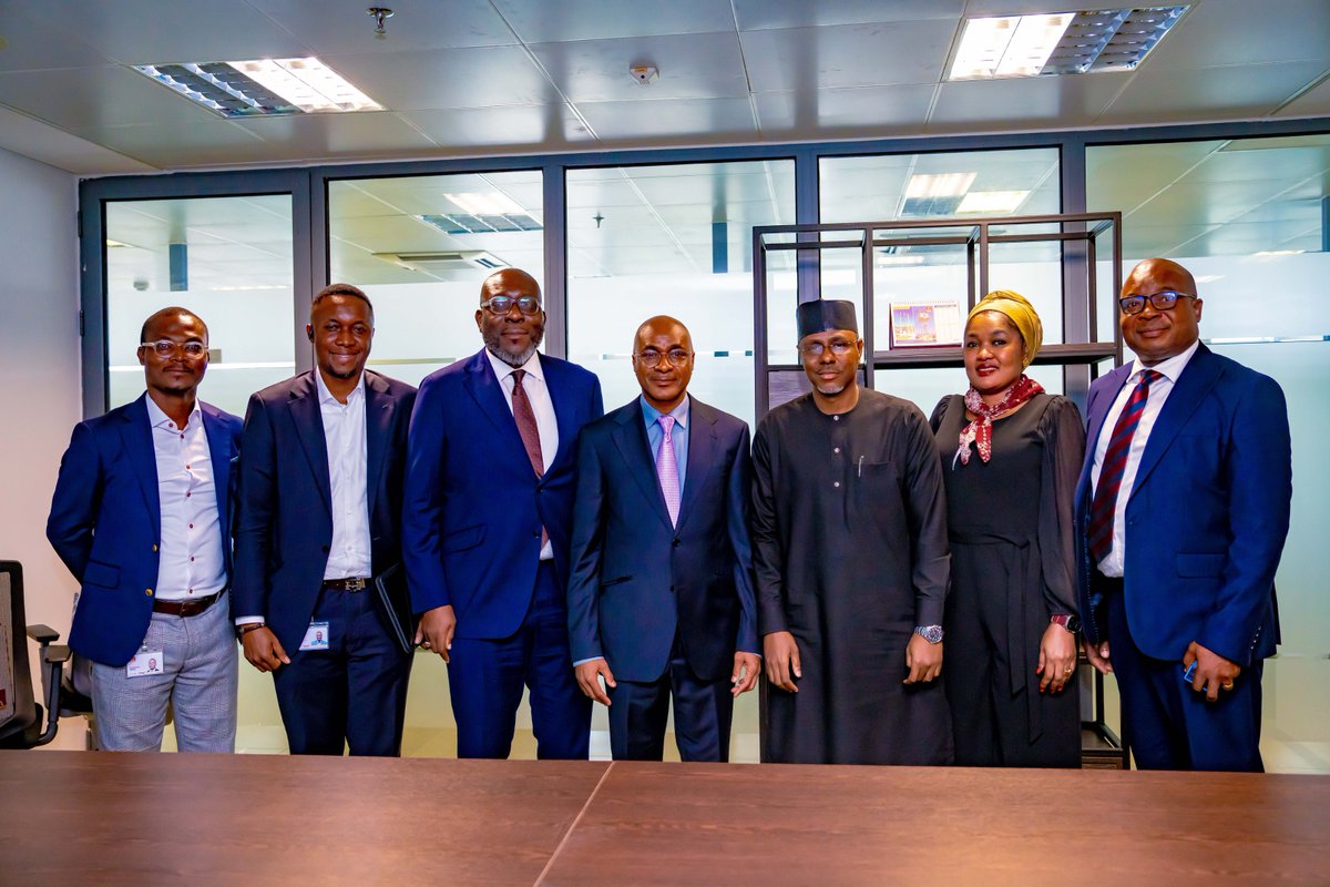 BUACement's tweet photo. Our MD/CEO, BUA Cement Plc, Engr. Yusuf Binji today received a delegation from the Central Securities and Clearing System Plc (CSCS), led by its Managing Director,  Mr. Shehu Shantali at the BUA Cement Headquarters in Victoria Island, Lagos.

Also present at the meeting were  Mr. Chikezie Ajaero, Executive Director, Finance, BUA Cement Plc; Mr. Adeyinka Shonekan, Executive Director,  CSCS; Mrs. Hauwa Satomi, Company Secretary, BUA Cement Plc; Mr. Chukuwemeka Onuoha, General Manager, Sales and Marketing (South), BUA Cement Plc; Mr Tomiwa Olafare, Head, Planning and Logistics, BUA Group.

The engagement provided an opportunity for both organisations to strengthen relationships and explore areas of mutual interest.

cc. @CSCSNigeria

#BUACement #TheKingofStrength