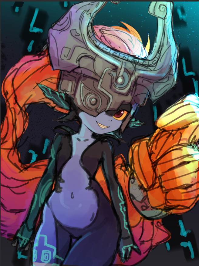 Pikopam's tweet photo. #Midna #tloz https://t.co/tr6ZFn9Z0R